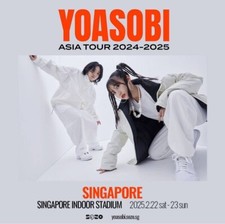 concert tickets , YOASOBI ASIA TOUR 2024-2025 IN SINGAPORE