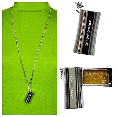 BOSS Mens Stainless Steel Chain Necklace in Metallic for Men | Lyst