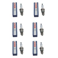 6X ZüNdkerze Bosch FüR BMW Fiat VW Porsche 0242229656 Wr8Dc+Super Plus