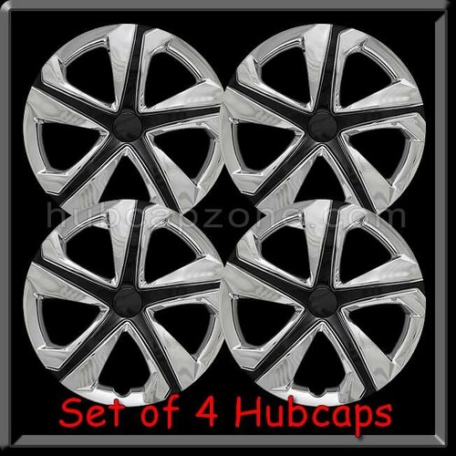 16" Honda Civic hubcaps Chrome and Black 20162019 Honda Civic Wheel
