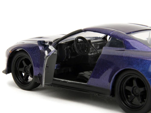 2009 Nissan GT-R (R35) Purple Metallic "Pink Slips" Series 1/32 Diecast Model Ca