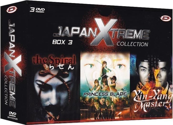Dvd Japan Xtreme Collection Box 03 - The Spiral / Princess Blade / Yin-Yang Mast