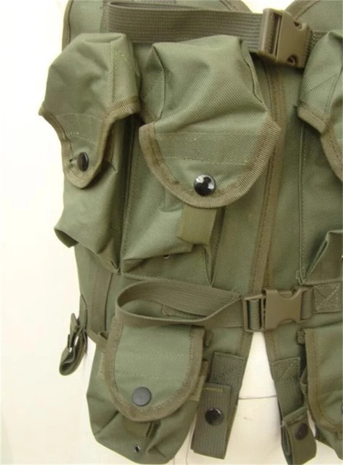 Tactical Army Military LBV-88 Vest Field Gear Equipment Outdoor Uniform Vest  - Image 4 of 4