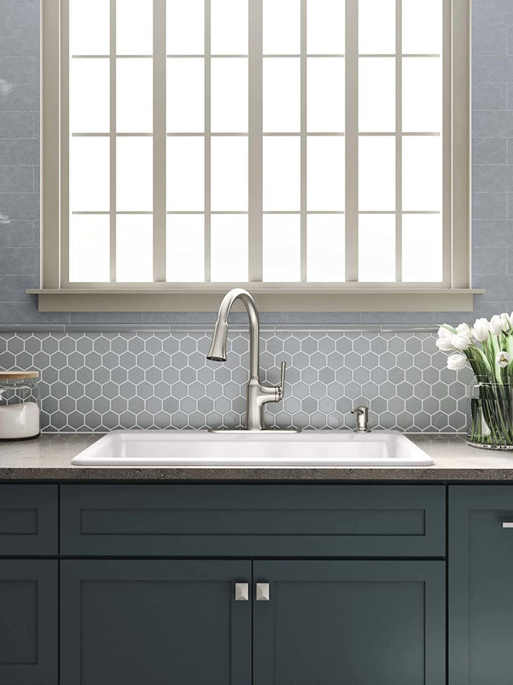 KOHLER R23089 Kitchen Faucet, Pull Down, 2 Function Sprayhead eBay