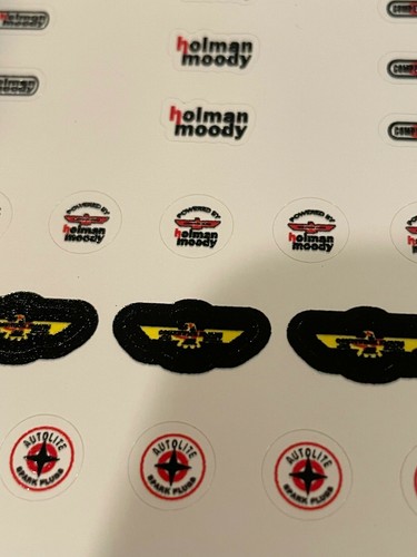 HOLMAN MOODY COMPETITION PROVEN AUTOLITE FORD DRAG TEAM NHRA 1/24 MODEL DECALS - Picture 6 of 13