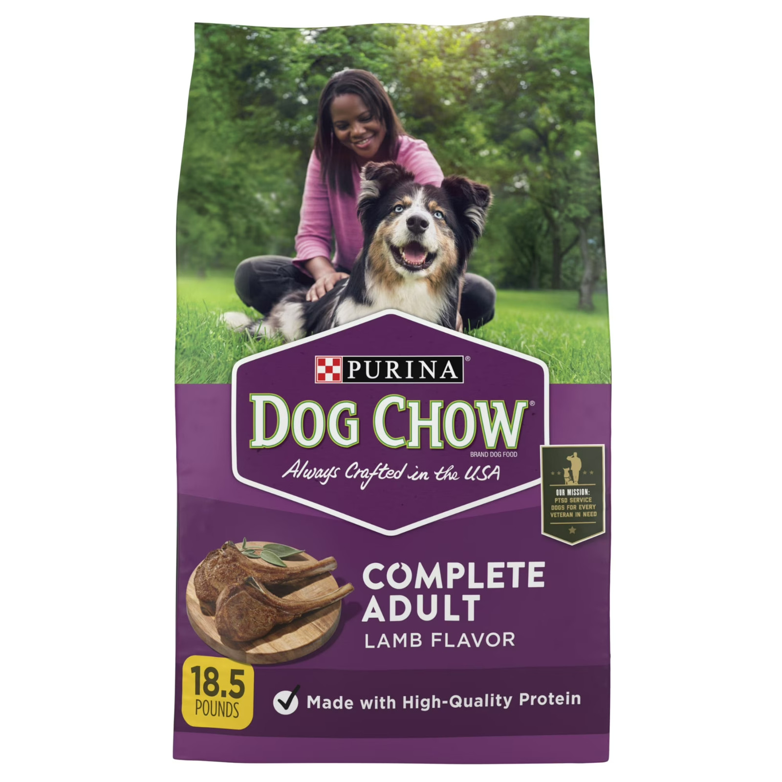For Adult Dogs High Protein, Lamb, 18.5 Lb