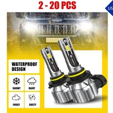 9006 Hb4 Led Headlight Bulb 6500k Highlow Beam Super Bright White Auxito 2-20x