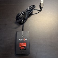 RFIDeas Wave ID Plus RFID Proximity Badge Card Reader RDR-80081AKU USB POS