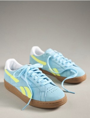 NIB NEW Size 8 Reebok Club C Grounds Gum Sneakers Court Shoe Digital Blue