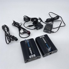 PremiumCord 4K HDMI 2.0 Extender bis zu 60 m über Cat6/Cat6a/Cat7 Patchkabel, HD