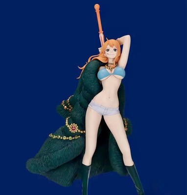 One Piece Figur Nami 16cm Sexy Waifu Anime Statue Erwachsenenmodell Sammlung