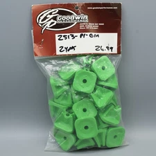 Stud Boy Backer Plates Green 24pk 2513-P1-GRN Super Lite Pro Series Snowmobile