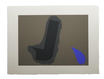 Ikko Tanaka Untitled #3 Silkscreen Print c.1979 Graphic Art Japan