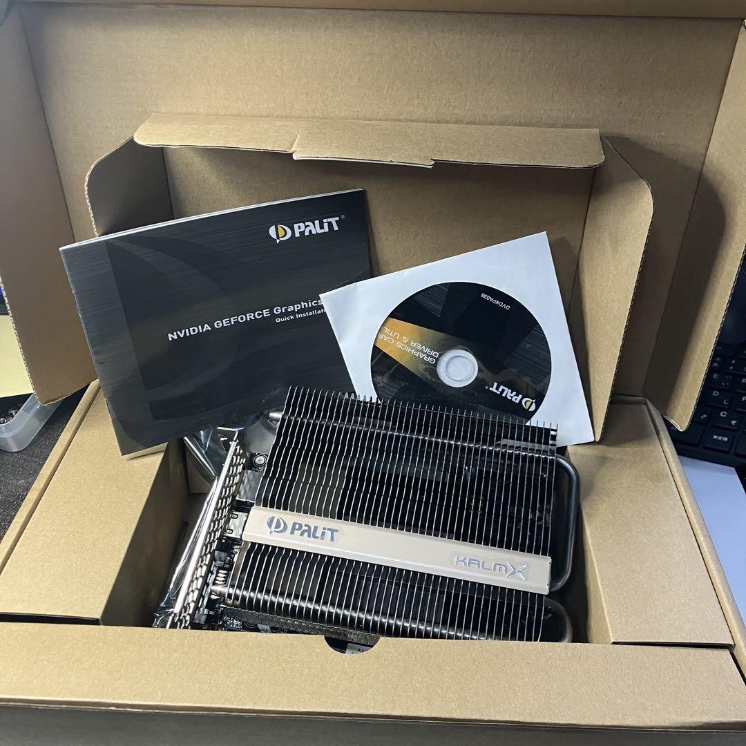 Palit GeForce GTX 1050 Ti KalmX 4GB Passive Fanless Graphics