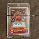 New ListingKarl-Anthony Towns 2024 Topps Chrome McDonald's All American Auto #98 NY Knicks