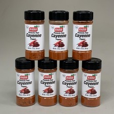 BADIA 7 PACK Pepper Ground Cayenne Gluten Free Kosher 1.75 oz BB 10/29