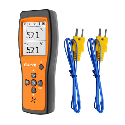 Digitalthermometer Elitech ICT-220 mit zwei Sonden und 2 Anzeigen