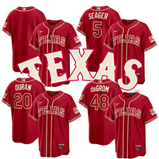 Men's Rangers Red 2026 City Connect Stadium Jersey
