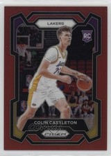 2023-24 Panini Prizm Red Prizm 203/299 Colin Castleton #287 8az