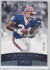 2012 Panini Prominence Legend Platinum 258/897 Thurman Thomas #145 HOF 0l2