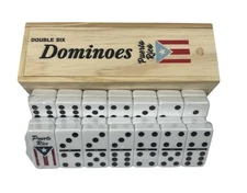 Professional Size ( JUMBO ) Puerto Rico Flag, Double Six Dominos, PR Flag Design