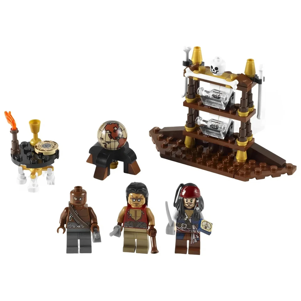 LEGO [Piratas del Caribe] - Juego de construcción de cabaña del capitán - On Str Foto 2 de 4