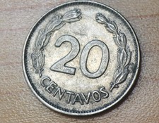 1971 Ecuador 20 Centavos