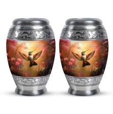 Small Urn 3Inch Set Of 2 Keepsake Mini keepsake for Cremation Ash Container