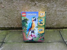 LEGO Creator 31136 3in1 Exotic Parrot Fish Frog Building Set Sealed
