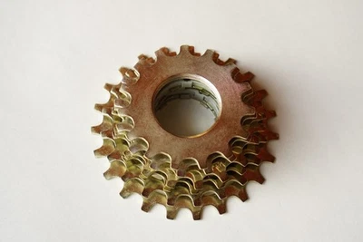 Shimano Dura Ace Uniglide Gold Cassette for FH-7260 7261 6 speed 15-23 RARE! - Bild 1 von 4
