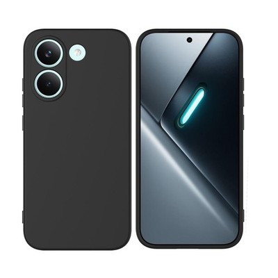 Handyhülle für Xiaomi Poco X8 Pro Silikon TPU Dünn Stoßfest Flexibel Schwarz