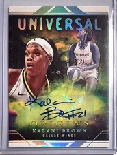 Kalani Brown 2024 Panini Origins WNBA Universal Auto #UA-KB Wings Mercury