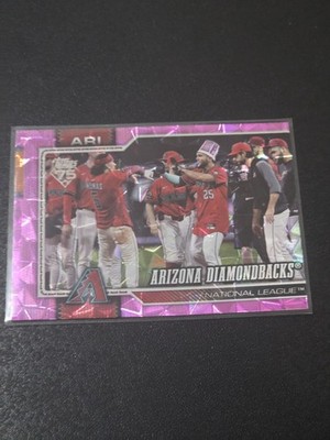 Topps Series 1 2026 Diamondbacks Pink Diamante ERROR #466 *See Description 