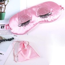 Eye Mask for Sleeping, Satin Blindfold Silk Sleep Mask Smooth Soft Breathable...