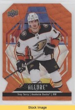 2022-23 Upper Deck Allure Orange Slice Die-Cut Troy Terry #17 READ 0mf0