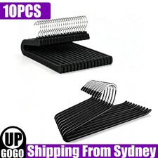 10X Clothes Hangers Non-Slip Rack Foam Open Ended Slacks Pants Hangers Wardrobe