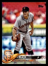 Ty Blach 2018 Topps #165 San Francisco Giants Baseball *173