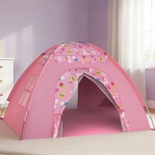 Kids Play Tent, Extra Large Unicorn Playhouse for Girls, 70"x45"x43" Tent Pink