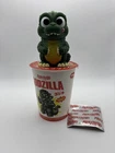 Rokimoto Godzilla Figure Little Godzilla and Super Mario Bundle
