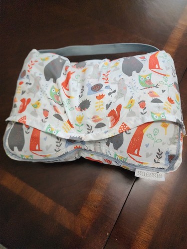Suessie Multicolor Shopping Cart Cover Woodland Forest Animals Pattern