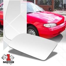 [Front Left] OE Style Side Door Flat Mirror Glass Lens for 92-95 Hyundai Elantra