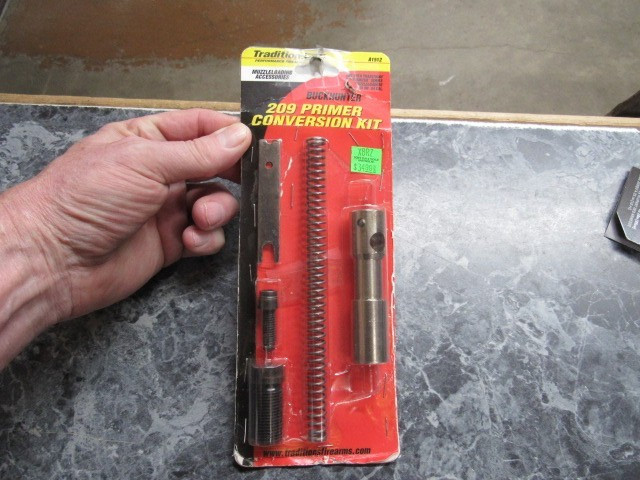 Traditions A1512 209 Primer Conversion Kit BUCKHUNTER SERIES 50 OR 54 CALIBER