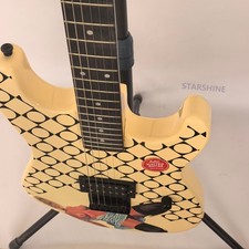 Hot sale Blue Dress Solid Electric Guitar H Open Pickups Maple Neck Fast
