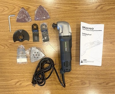 GALAX PRO 22000 OPM 1.5A Oscillating Multi Tool, 3 Degree Oscillating Angle