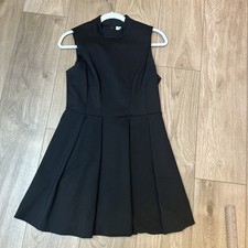 Tobi Little Black Dress LBD Fit and Flare Women’s Size L Dramatic Open Back