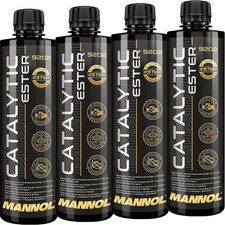 4x 450 ml MANNOL KATALYSATOR ESTER LAMBDASONDEN REINIGER BENZIN ADDITIV ZUSATZ