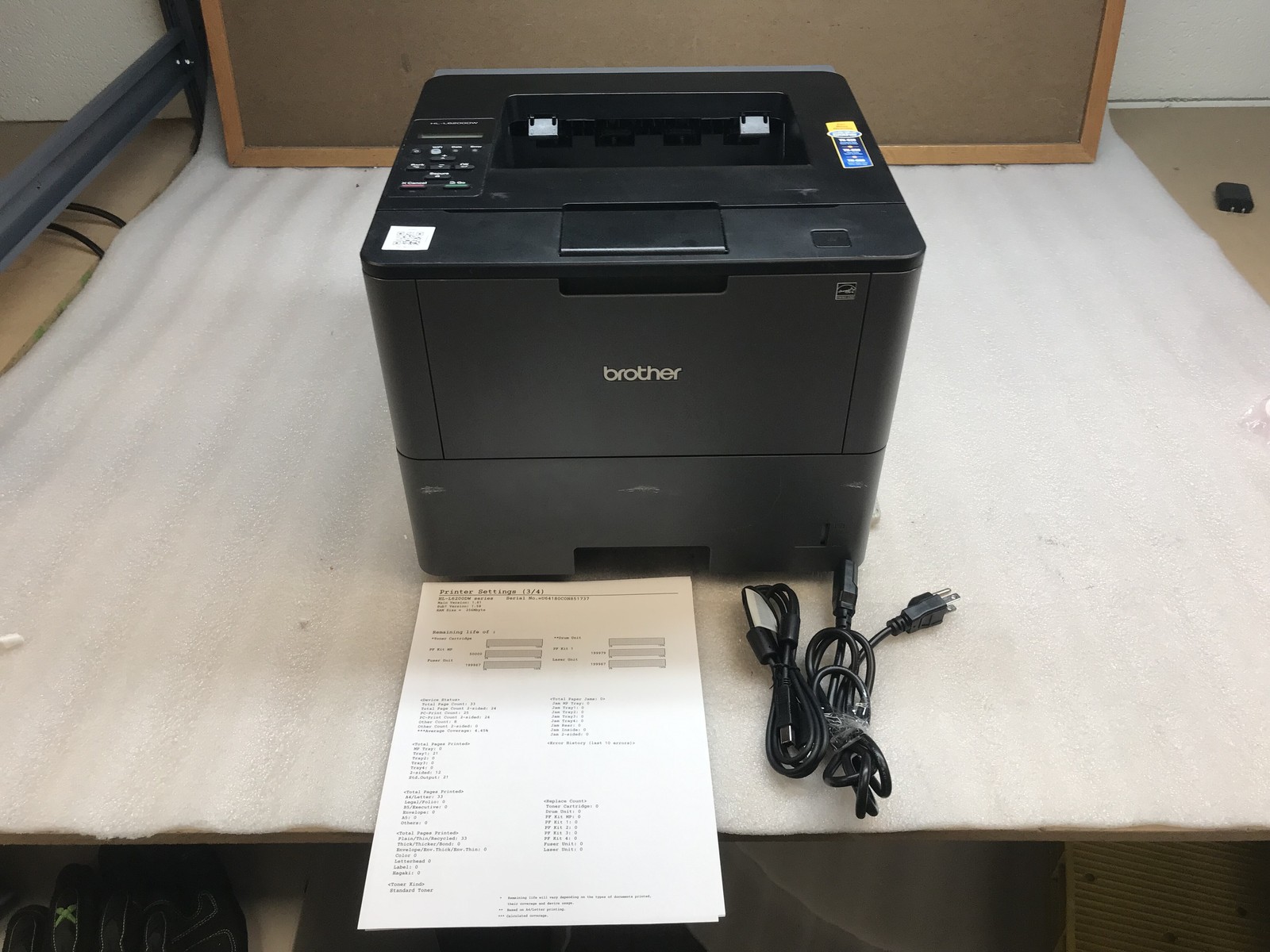 Brother HL-L6200DW Monochrome Laser Printer - Toner Inc 33 pg ct