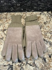 Vintage Thinsulate Men s Gloves Knit Suede Size Large Tan Brown Sz L