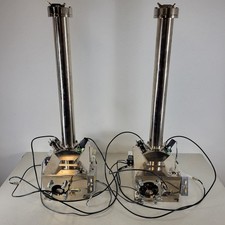 Lot of 2 Bruker UHV-Compatible XY Stage High Vacuum Mass Spectrometer Chamber