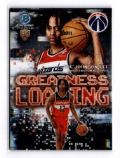 2025 Bowman Basketball Greatness Loading Tre Johnson III RC #GL-6 Wizards